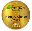 RemTech Awards 2018: <br />
Industry Choice Winner