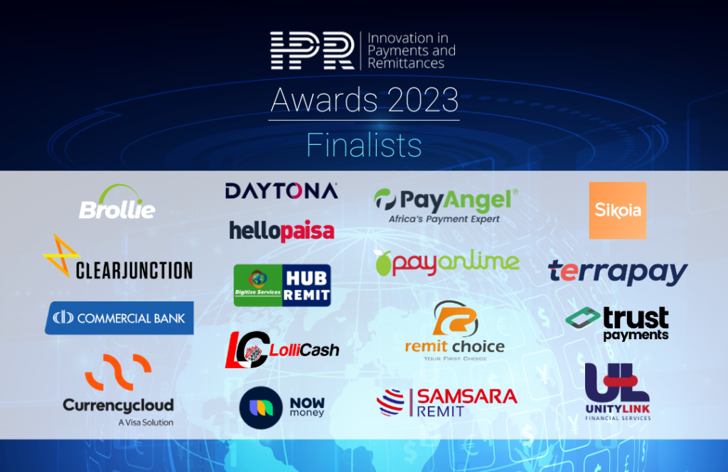Innovation and Remittances (IPR) Awards 2023 Finalists Announced