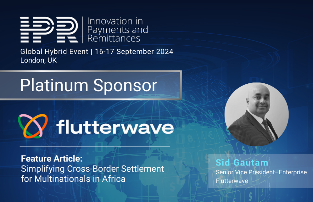 Flutterwave become Platinum sponsors for IPR Global 2024